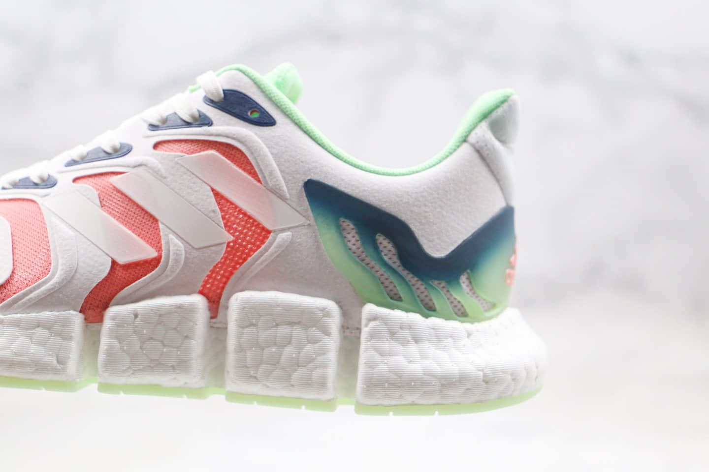 阿迪达斯adidas Climacool纯原版本毛毛虫清风爆米花跑鞋荧光绿粉红色原盒原标原档案数据开发 货号:FX7849