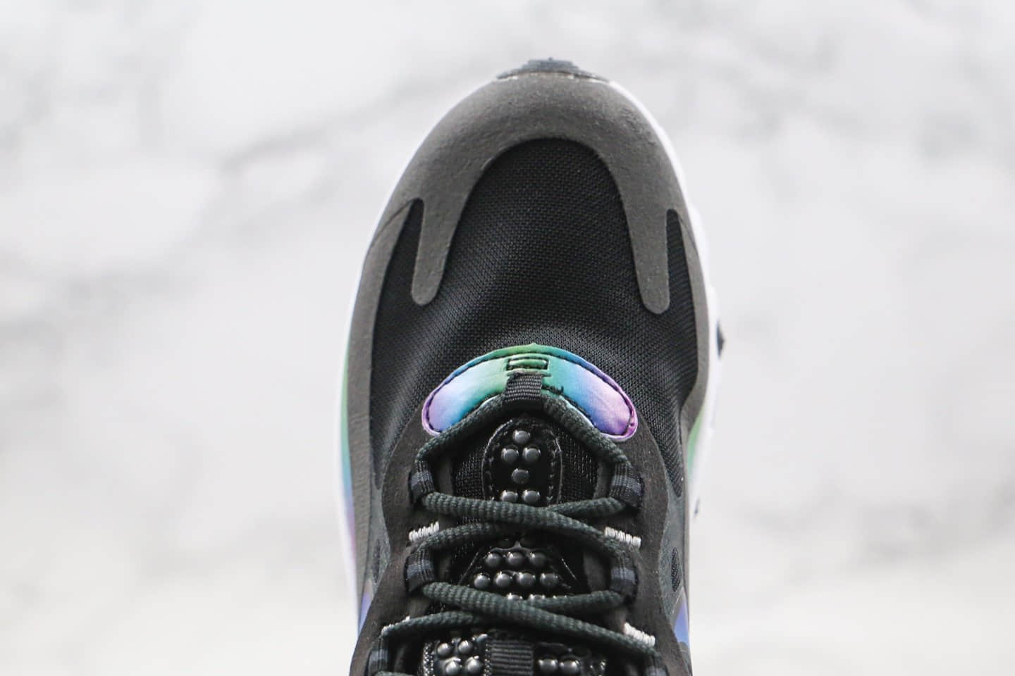 耐克Nike React Air Max 270V2纯原版本气垫鞋二代黑彩色内置真小潘气垫原盒原标 货号:CT5064-001