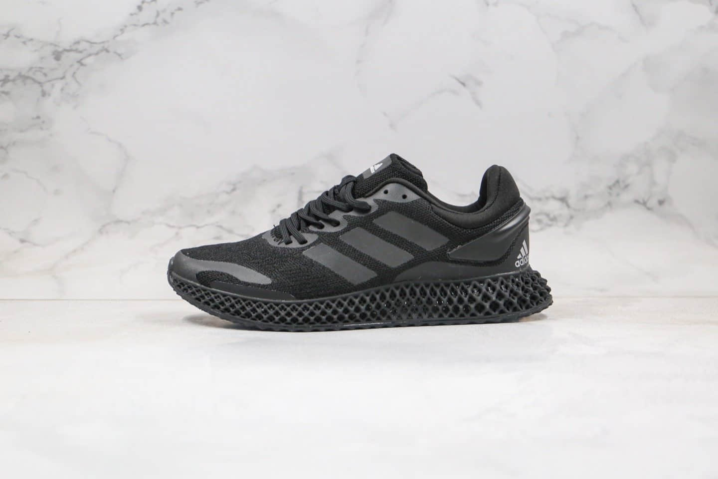阿迪达斯Adidas Alphaedge 4D LTD M纯原版本科技4D跑鞋黑色原档案数据开发原盒原标 货号:FV5338