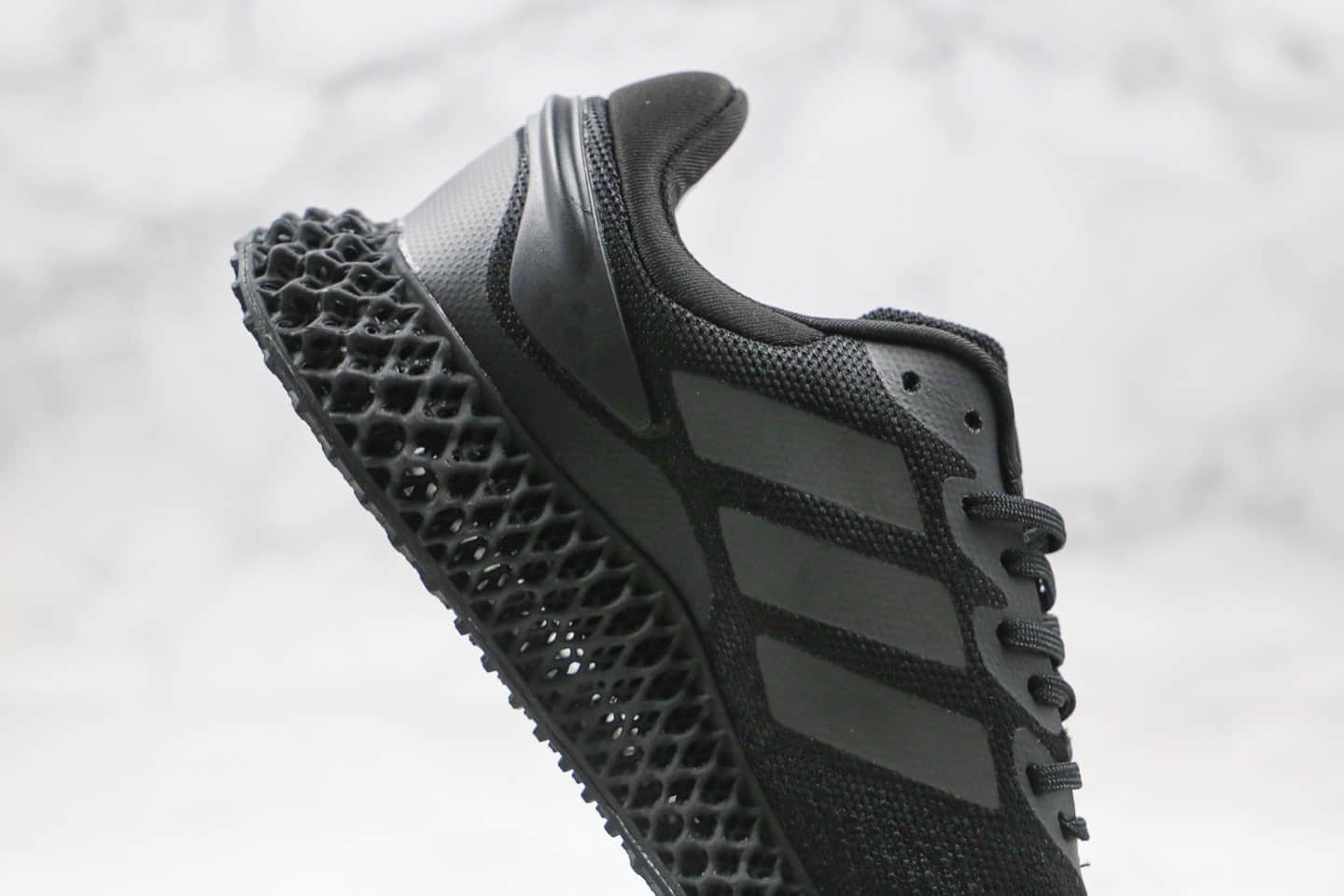 阿迪达斯Adidas Alphaedge 4D LTD M纯原版本科技4D跑鞋黑色原档案数据开发原盒原标 货号:FV5338