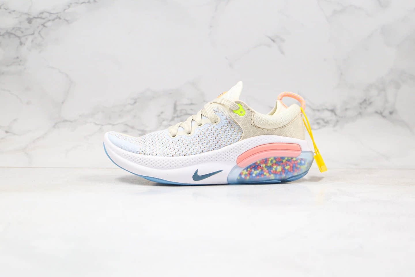 耐克Nike Joyride Run FK纯原版本颗粒跑鞋灰粉色内置真爆米花颗粒缓震原盒原标 货号:AQ2731-103