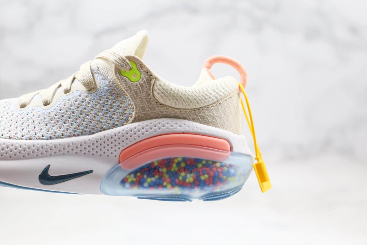 耐克Nike Joyride Run FK纯原版本颗粒跑鞋灰粉色内置真爆米花颗粒缓震原盒原标 货号:AQ2731-103