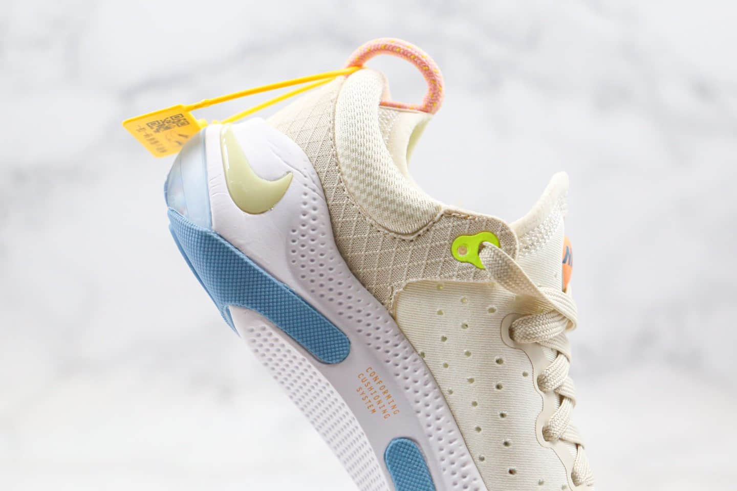 耐克Nike Joyride Run FK纯原版本颗粒跑鞋灰粉色内置真爆米花颗粒缓震原盒原标 货号:AQ2731-103