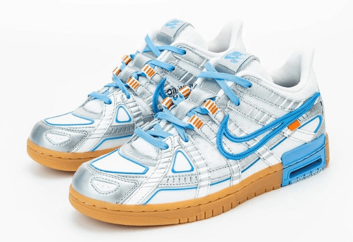 OW x Nike Air Rubber Dunk新配色曝光!清爽复古! 货号:CU6015-100