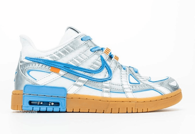 OW x Nike Air Rubber Dunk新配色曝光!清爽复古! 货号:CU6015-100