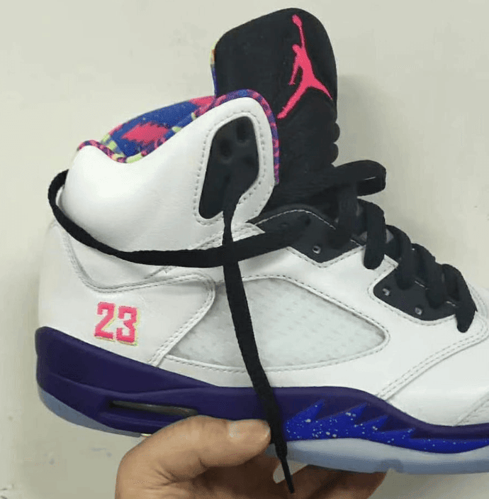 新版“新鲜王子”Air Jordan 5完整实物曝光!8月登场! 货号:DB3335-100