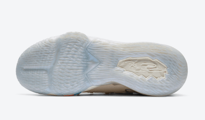 淡奶油装扮+全息钩子!全新 LeBron 17 Low现已发售! 货号:CD5007-200