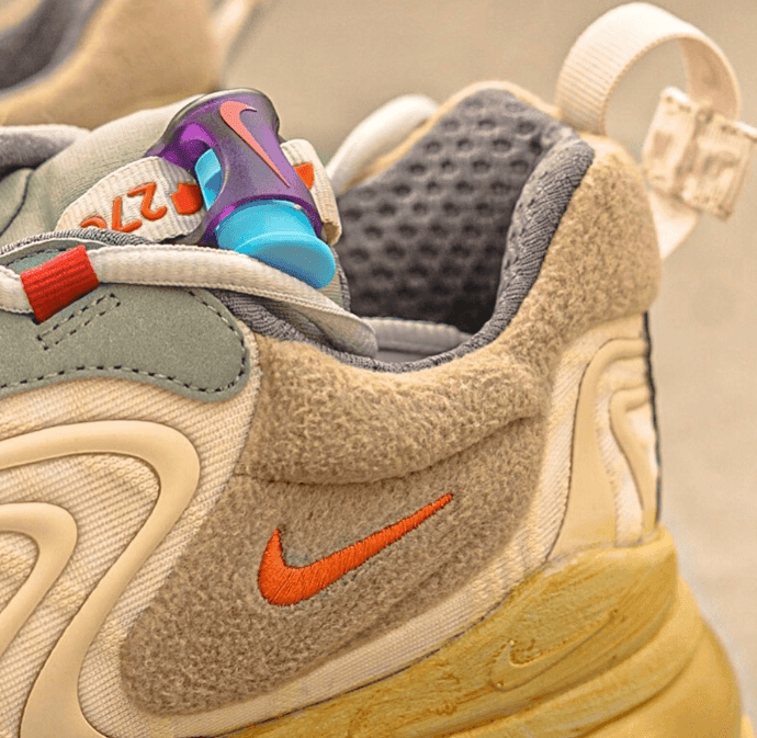 TS x Nike Air Max 270 React联名最新实物图曝光!月底发售! 货号:CT2864-200