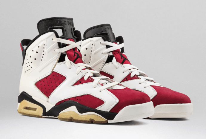 胭脂红Air Jordan 6“ Carmine”明年1月复刻回归! 货号:CT8529-106
