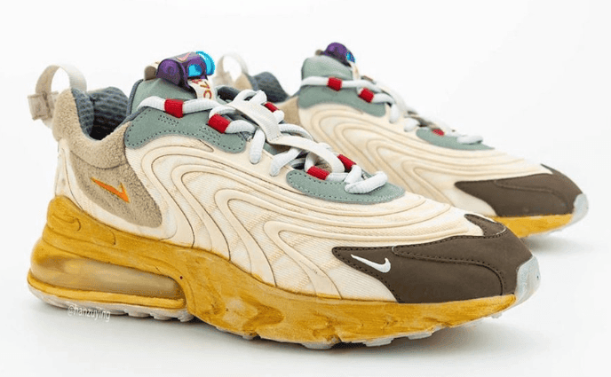 TS x Nike Air Max 270 React释出最新发售日期!5月29日发售! 货号:CT2864-200