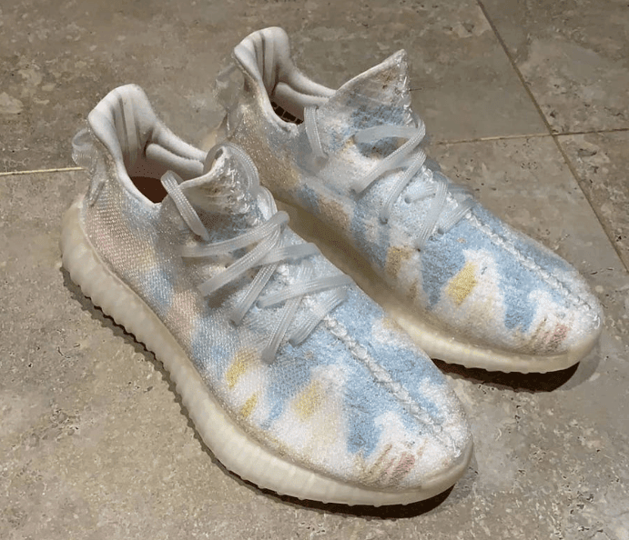梦幻半透明鞋面!全新Yeezy 350 v2样品曝光!