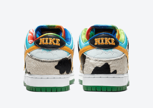 冰淇淋跨界联名!Ben&Jerry’s x Nike SB Dunk Low释出官图!下周发售! 货号:CU3244-100
