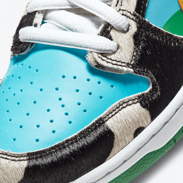冰淇淋跨界联名!Ben&Jerry’s x Nike SB Dunk Low释出官图!下周发售! 货号:CU3244-100
