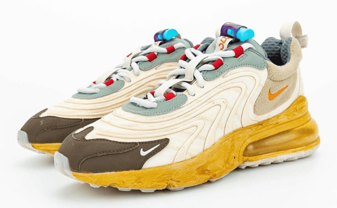 TS x Nike Air Max 270 React释出最新发售日期!5月29日发售! 货号:CT2864-200