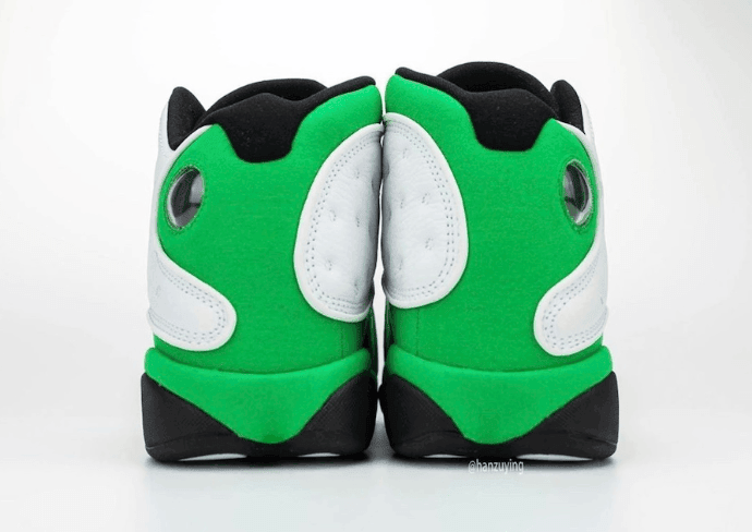 酷似天价雷阿伦 PE!AJ13 “Lucky Green”最新实物图曝光! 货号:DB6537-113