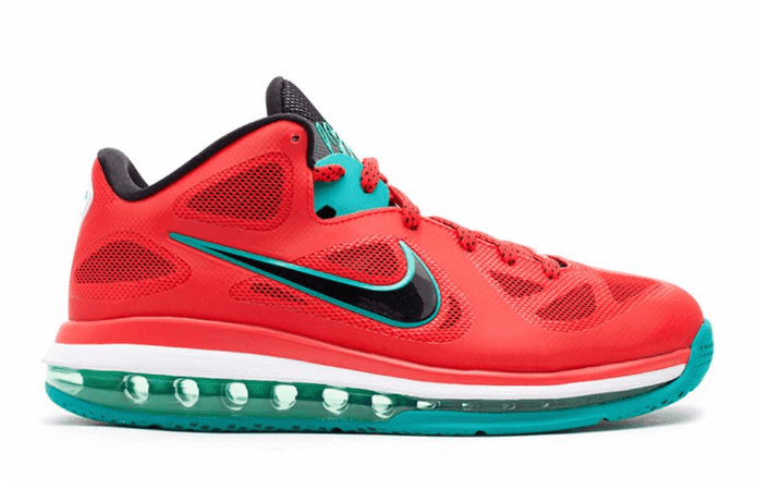 红配绿超抢眼!LeBron 9 Low利物浦配色年末复刻回归! 货号:DH1485-600