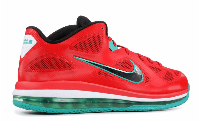 红配绿超抢眼!LeBron 9 Low利物浦配色年末复刻回归! 货号:DH1485-600