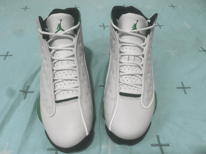 暗藏3M反光细节!酷似雷阿伦PE的全新AJ13释出最新实物图! 货号:DB6537-113