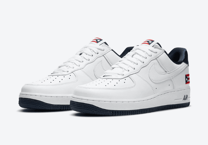 AF1波多黎各配色复刻版官图释出!下月发售! 货号:CJ1386-100