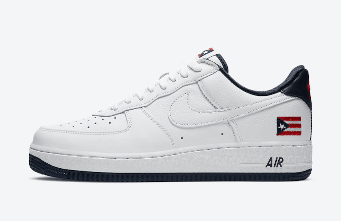 AF1波多黎各配色复刻版官图释出!下月发售! 货号:CJ1386-100