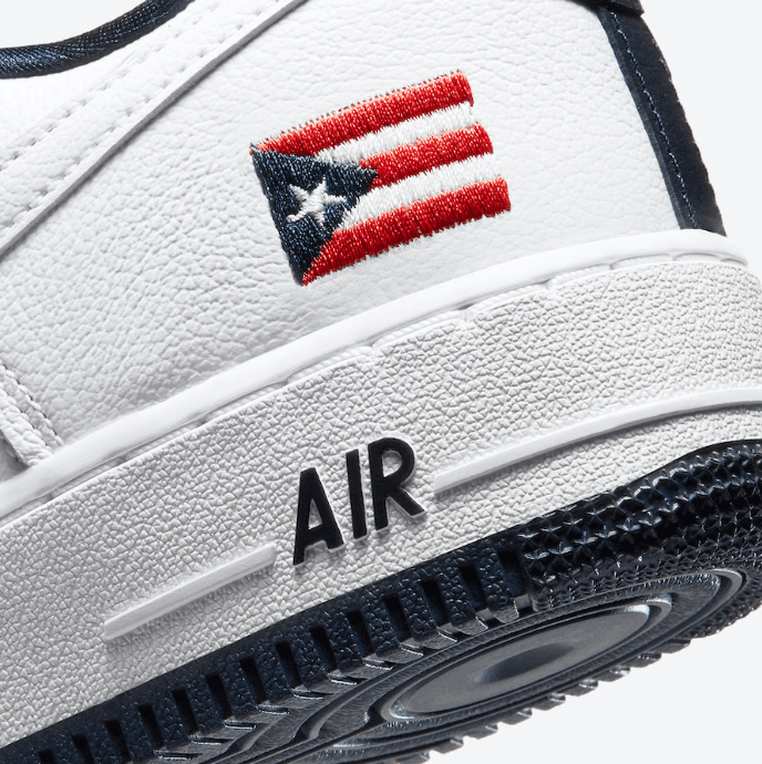 AF1波多黎各配色复刻版官图释出!下月发售! 货号:CJ1386-100
