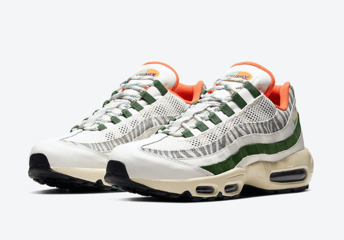 丛林动物主题!全新 Air Max 95下月发售! 货号:CZ9723-100