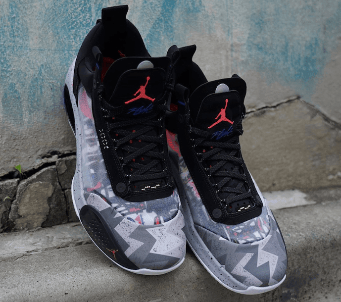 复古印花!全新AJ34 Low“ Print”下月发售! 货号:CZ7746-008