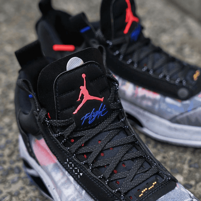 复古印花!全新AJ34 Low“ Print”下月发售! 货号:CZ7746-008