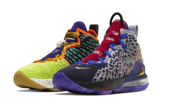 LeBron 17 “What The”官图释出!视觉效果超吸睛! 货号:CV8079-900