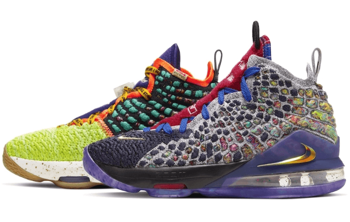LeBron 17 “What The”官图释出!视觉效果超吸睛! 货号:CV8079-900