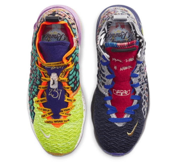 LeBron 17 “What The”官图释出!视觉效果超吸睛! 货号:CV8079-900