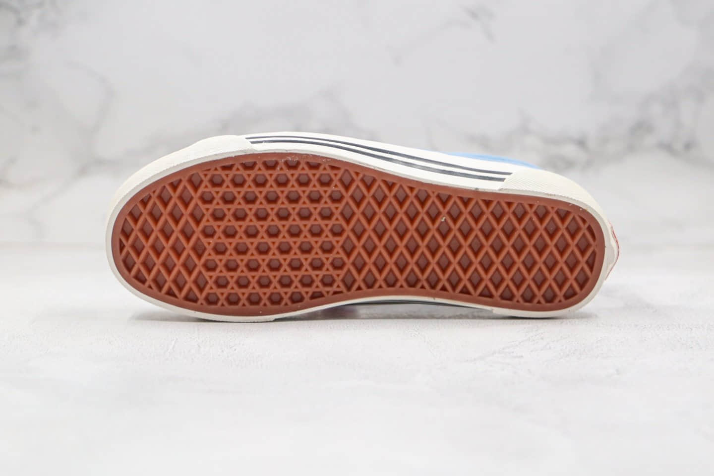 万斯VANS Sid DX纯原版本低帮余文乐小V复古拼色日系板鞋篮紫色原厂硫化大底 货号:VN0A4BTXIB