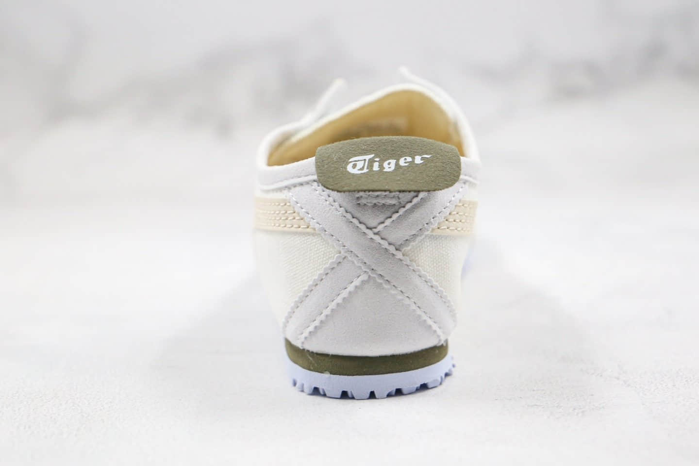 亚瑟士Asics Onitsuka tiger ICO 66 SLIP纯原版本鬼冢虎无鞋带一脚蹬帆布鞋白色原厂四联吊牌齐全 货号:1183A364-104