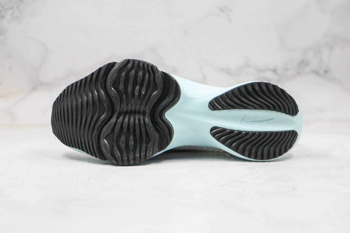 耐克Nike Air Zoom Alphafly NEXT%纯原版本马拉松气垫慢跑鞋鸳鸯白粉蓝色内置碳板气垫支持高强度慢跑 货号:CI9923-300