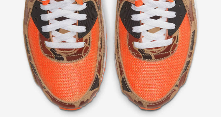 吸睛橙迷彩!Nike Air Max 90 “Orange Camo”后天发售! 货号:CW4039-800