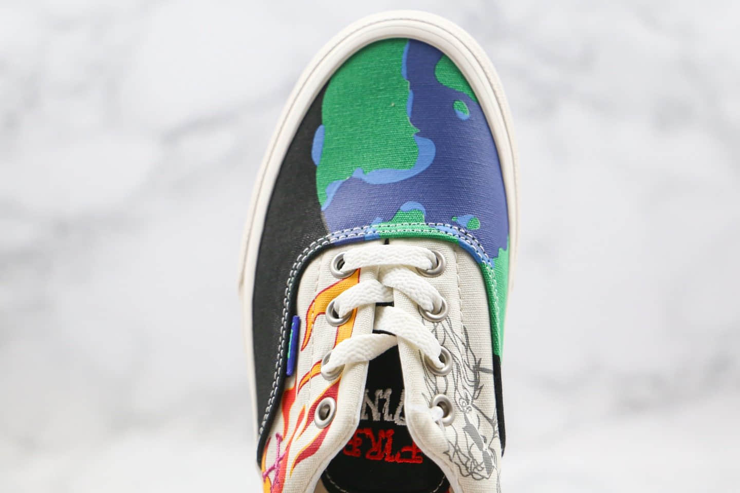 万斯Vans Spirit Era公司级版本保护地球涂鸦玫瑰原厂硫化大底 货号:VN0A4U39WZ2