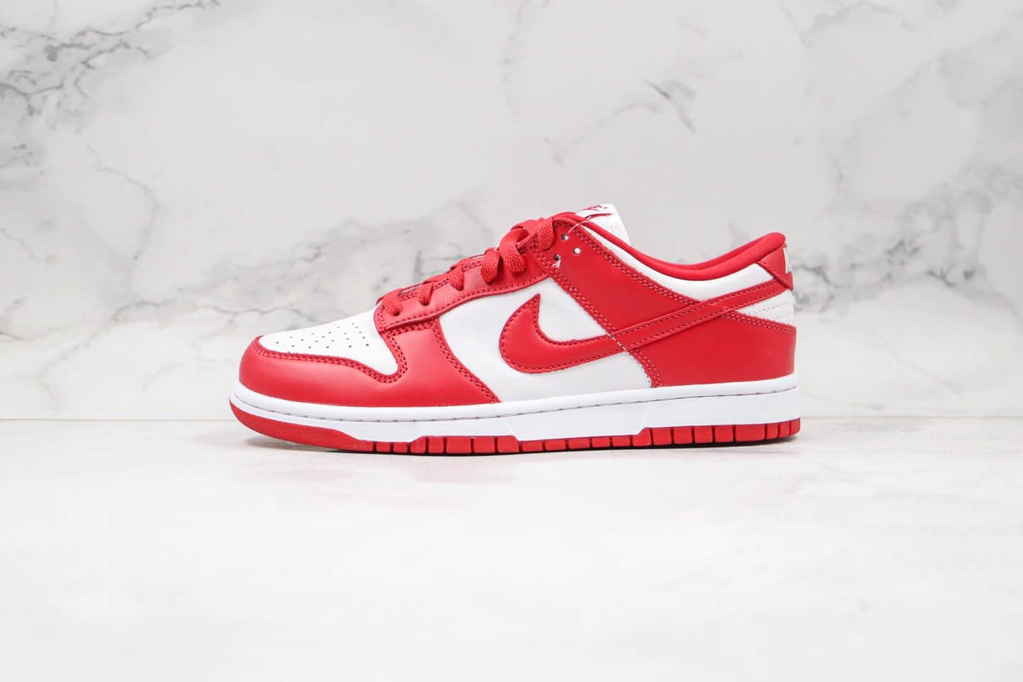耐克Nike SB Dunk Low ST.JHONS纯原版本低帮肯塔基大学SB板鞋白红色原档案数据开发 货号:CU1727-100
