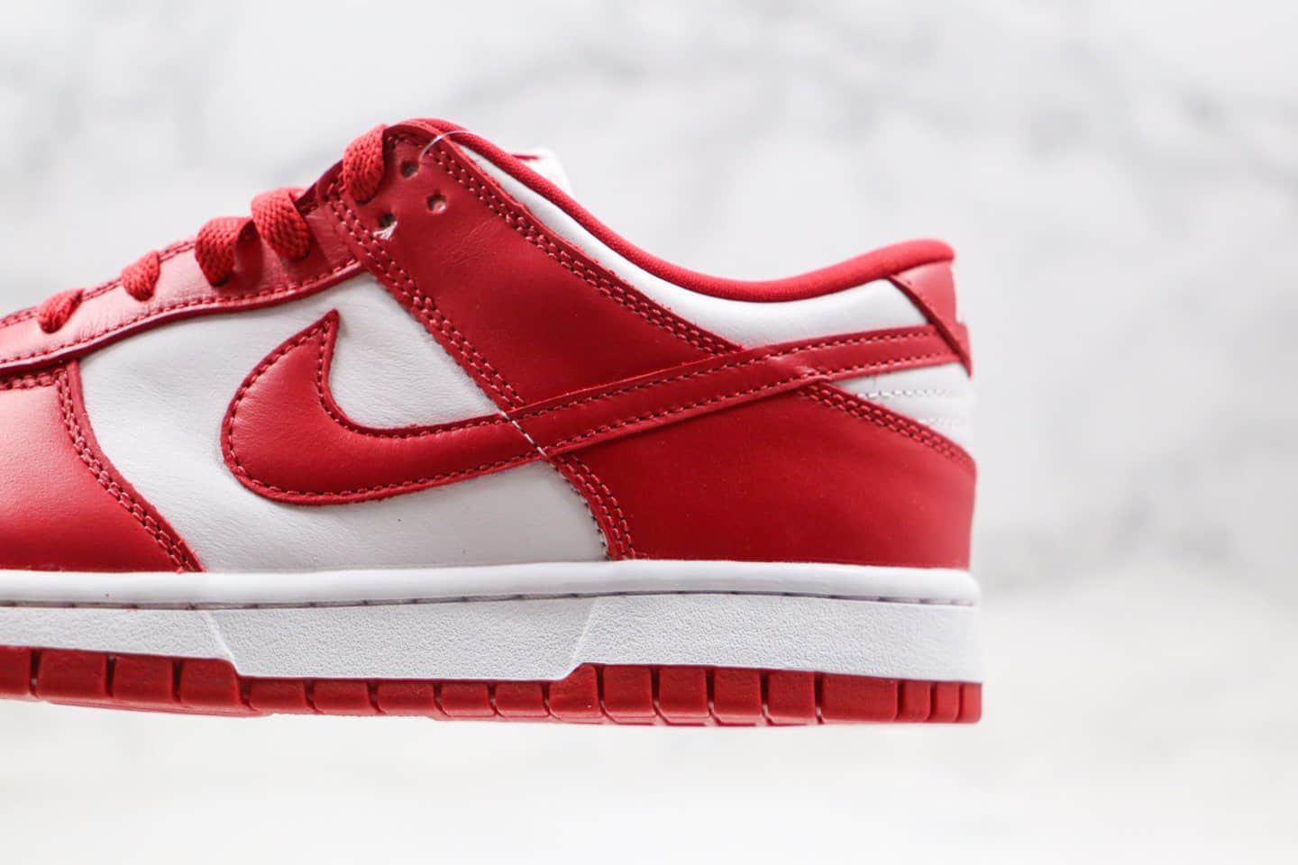 耐克Nike SB Dunk Low ST.JHONS纯原版本低帮肯塔基大学SB板鞋白红色原档案数据开发 货号:CU1727-100