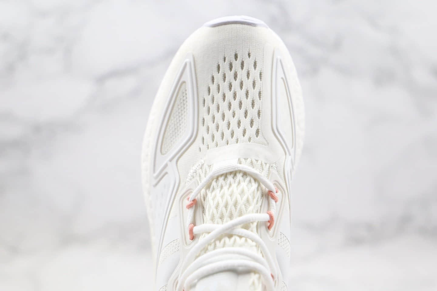 阿迪达斯Adidas Originals ZX 2K Boost纯原版本易烊千玺同款爆米花缓震跑鞋白粉色原档案数据开发 货号:FV8983