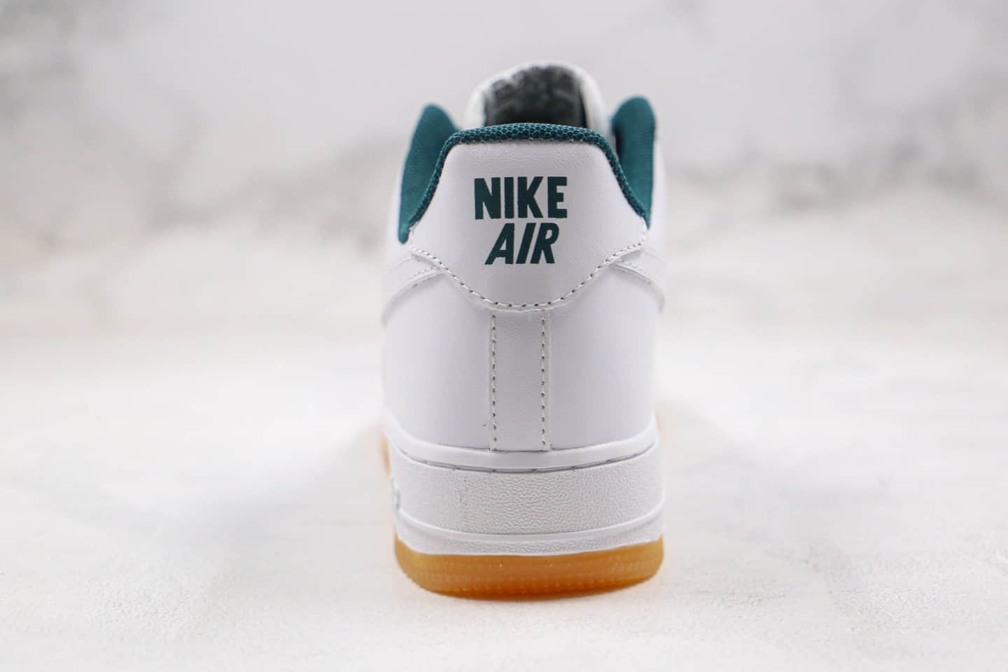 耐克Nike WMNS Air Force 1 '07纯原版本低帮空军一号生胶白蓝色内置气垫原盒原标 货号:AO8761-981