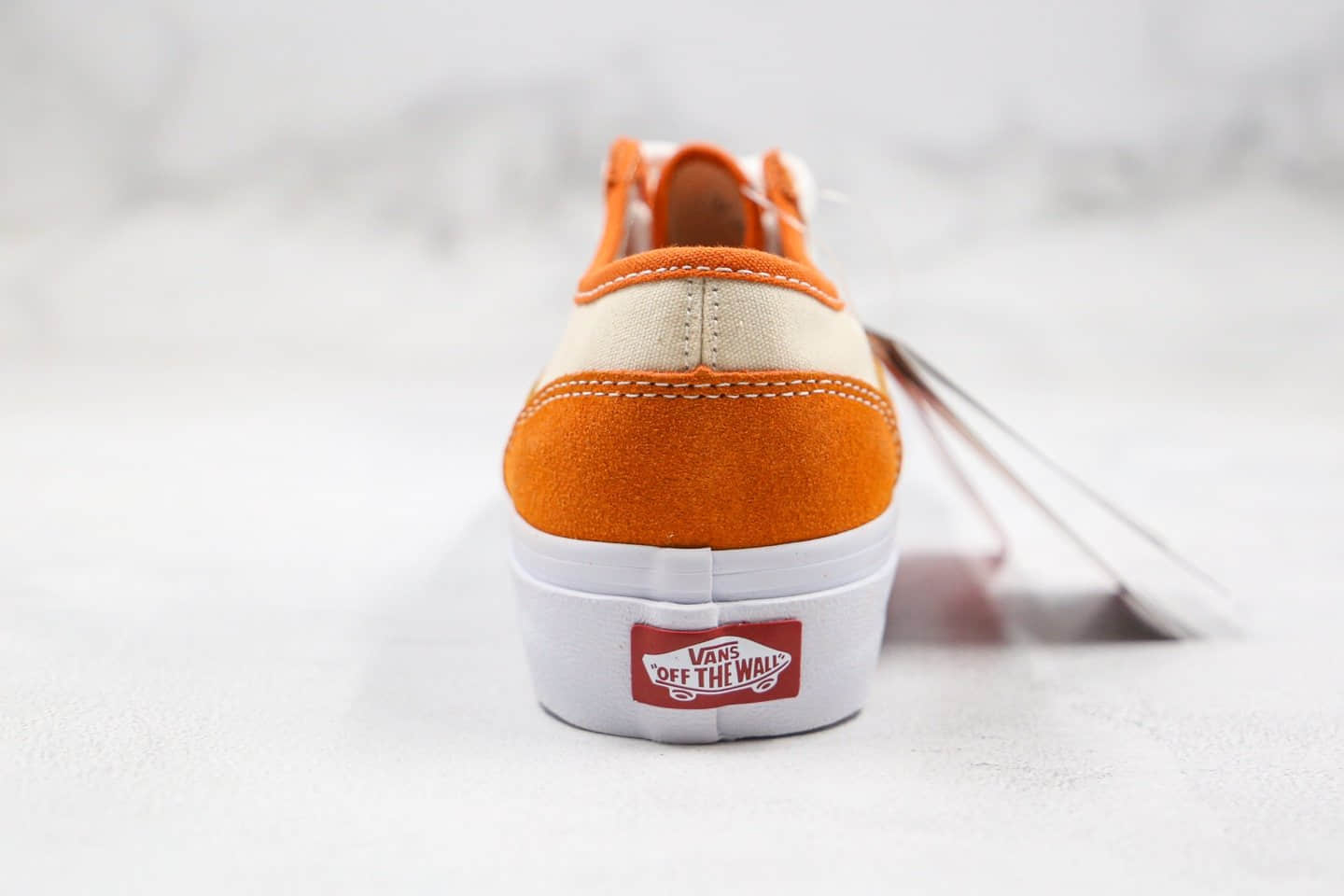 万斯Vans Style 36公司级版本低帮板鞋拼色撞色汽水系列白橙色原厂硫化大底 货号:VN0A3DZ3VXY