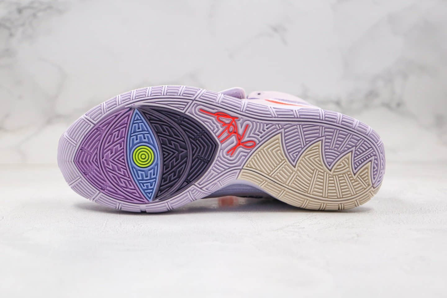 耐克Nike Kyrie 6 Asia纯原版本欧文6代亚洲限定浅紫色内置气垫支持实战原鞋开模一比一打造 货号:CD5031-500