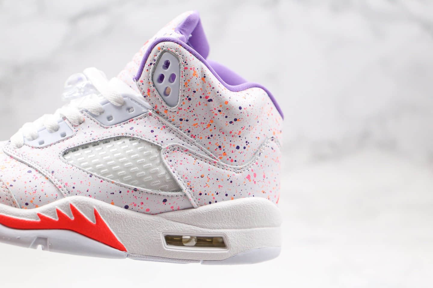 乔丹Air Jordan 5 GS Easter纯原版本复活节AJ5彩蛋草莓麦旋风冰淇淋配色原盒原标区别市面通货版本 货号:CT1605-100