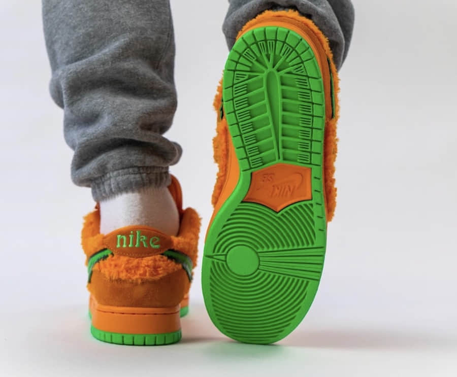 Grateful Dead x Nike SB Dunk Low橙色小熊上脚图释出!吸睛指数爆棚! 货号:CJ5378-300