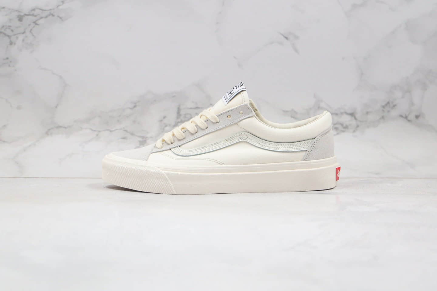 万斯Vans OTH Style 36 GD公司级版本低帮硫化板鞋浅白色原盒原标内置钢印 型号:AS42