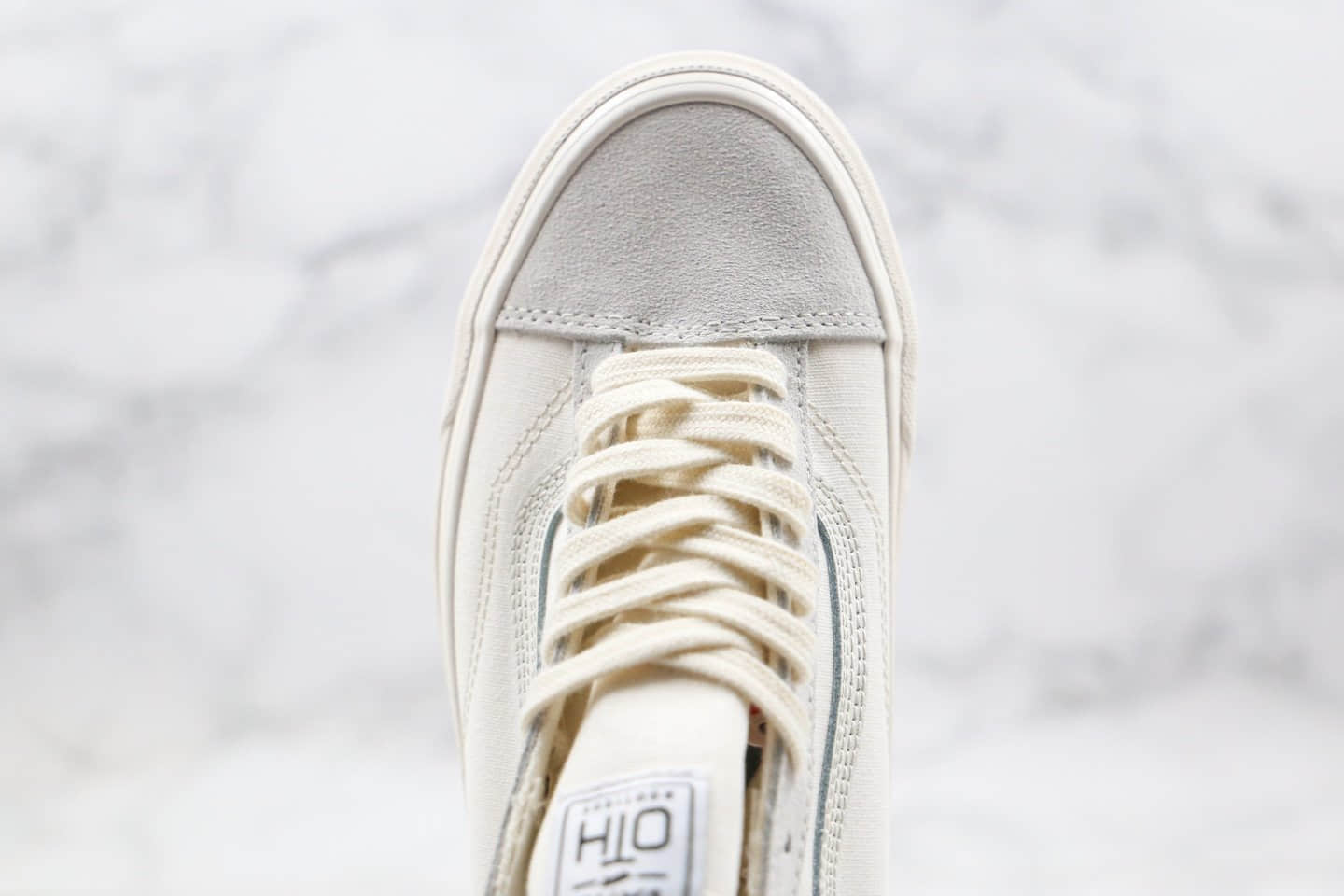 万斯Vans OTH Style 36 GD公司级版本低帮硫化板鞋浅白色原盒原标内置钢印 型号:AS42