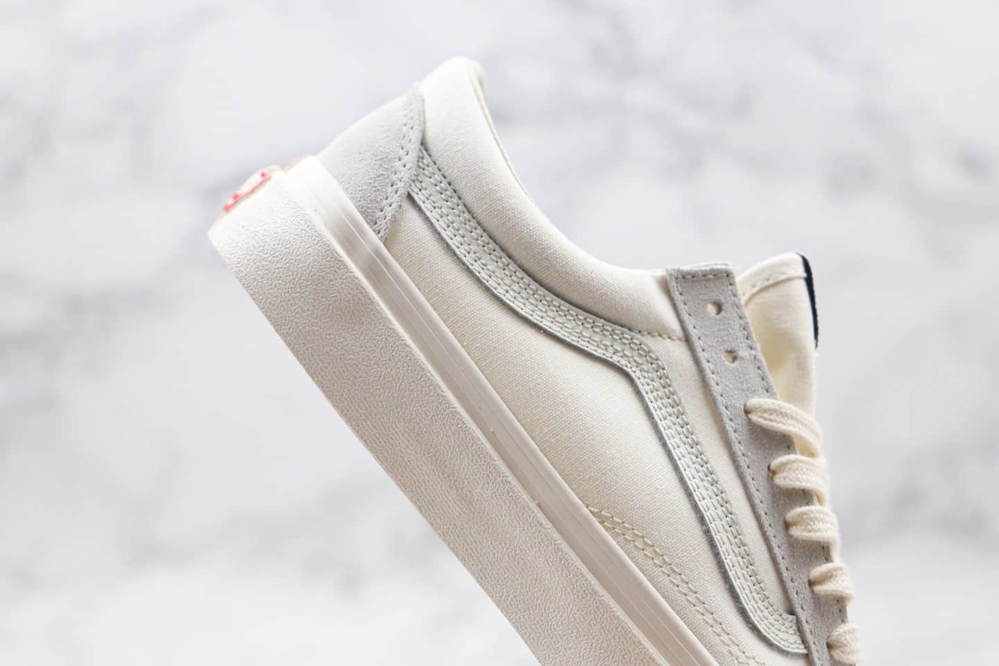 万斯Vans OTH Style 36 GD公司级版本低帮硫化板鞋浅白色原盒原标内置钢印 型号:AS42