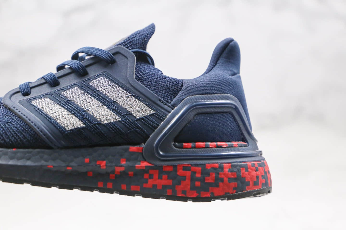 阿迪达斯Adidas Ultra Boost PB纯原版本爆米花跑鞋UB6.0蓝红色原档案数据开发 货号:FY3451