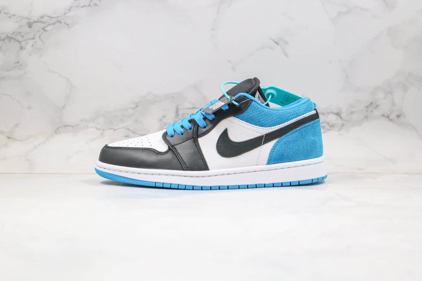 乔丹Air Jordan 1 Low “Laser Blue”纯原版本低帮AJ1激光蓝原鞋购回开模打版 货号:CK3022-004