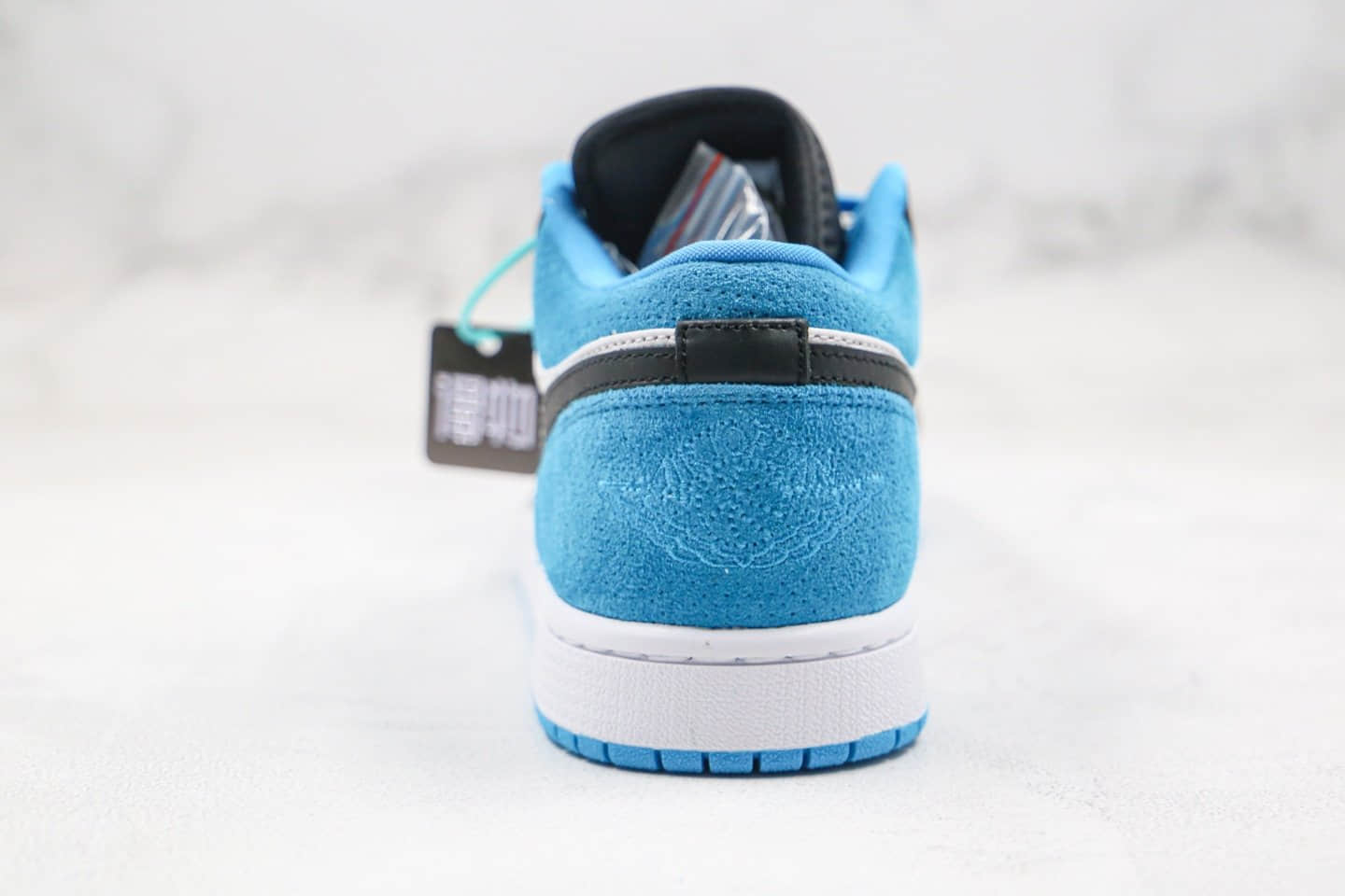 乔丹Air Jordan 1 Low “Laser Blue”纯原版本低帮AJ1激光蓝原鞋购回开模打版 货号:CK3022-004